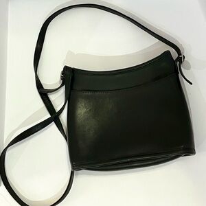 Vintage Coach Mambo Black Crossbody Bag #9062